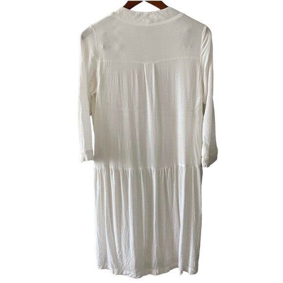 Just Female | Lola Drop Waist Mini Dress White XS - Picture 9 of 13